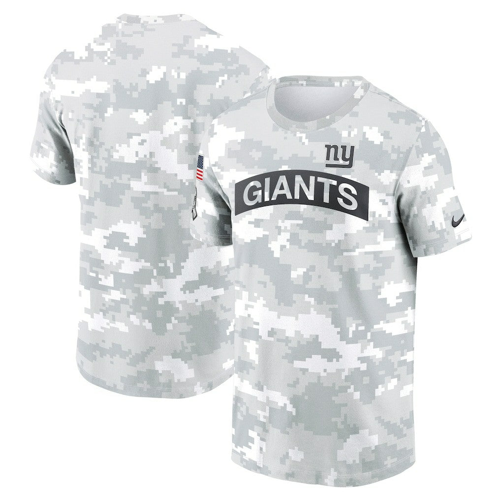 New York Giants 2024 Salute To Service Performance T-Shirt - Arctic Camo - Nike