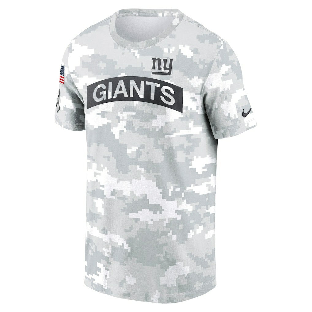 New York Giants 2024 Salute To Service Performance T-Shirt - Arctic Camo - Nike