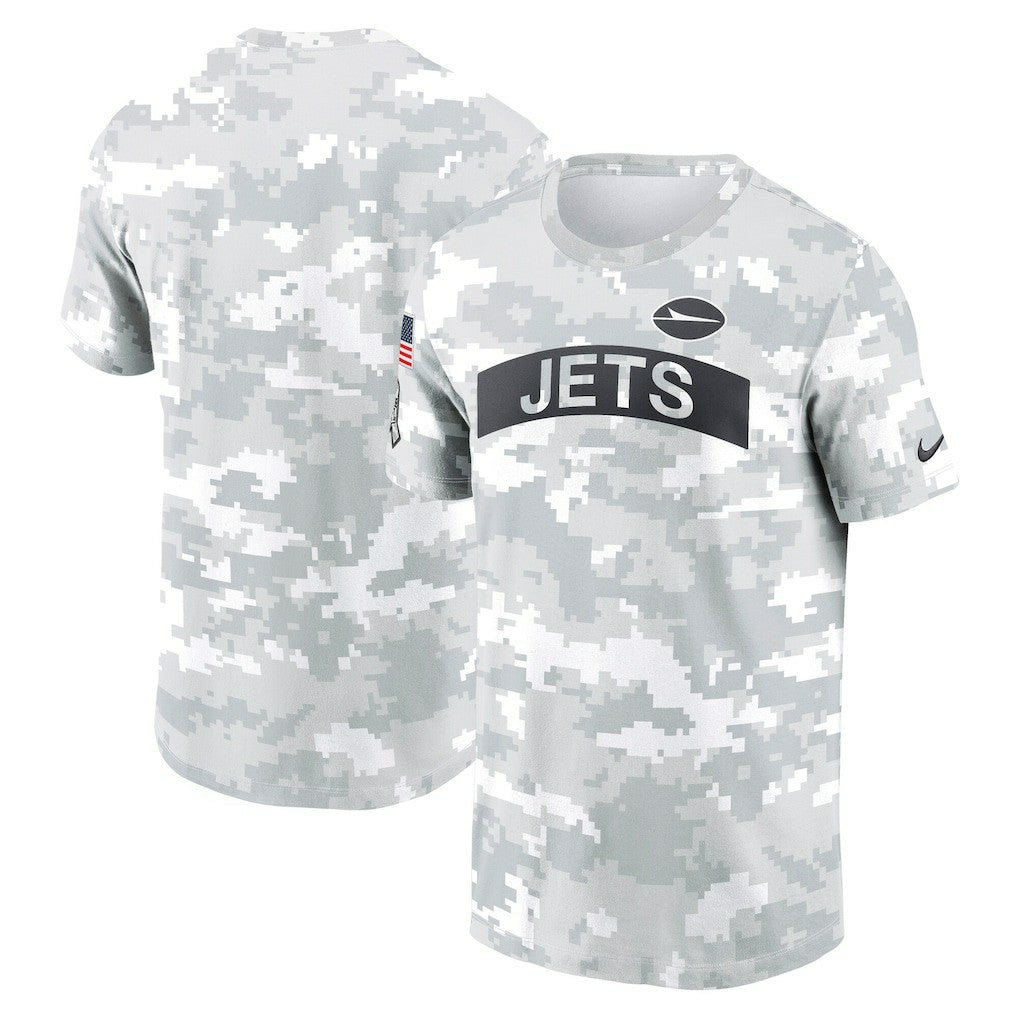 New York Jets 2024 Salute To Service Performance T-Shirt - Arctic Camo - Nike