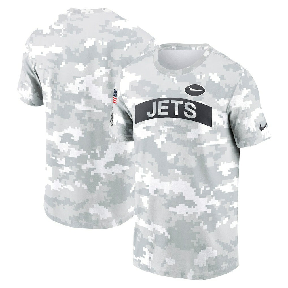 New York Jets 2024 Salute To Service Performance T-Shirt - Arctic Camo - Nike