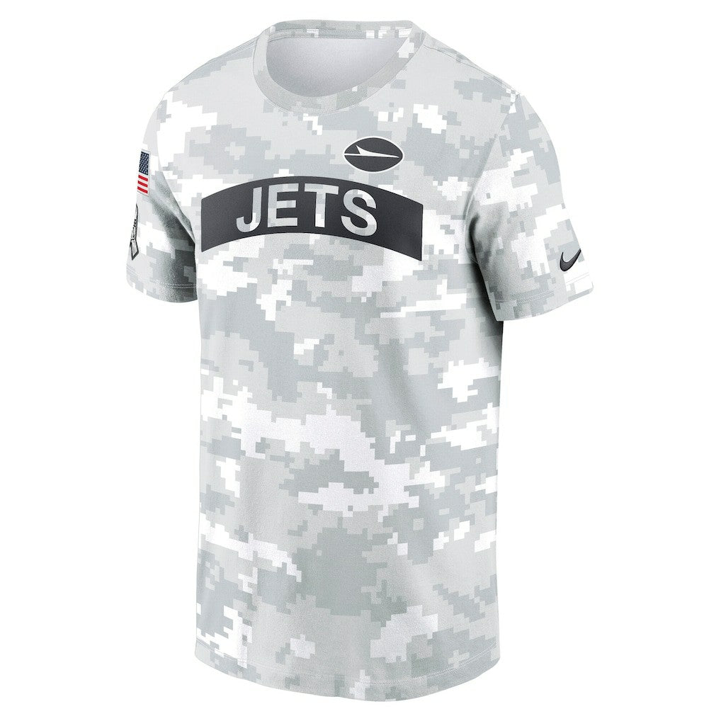New York Jets 2024 Salute To Service Performance T-Shirt - Arctic Camo - Nike
