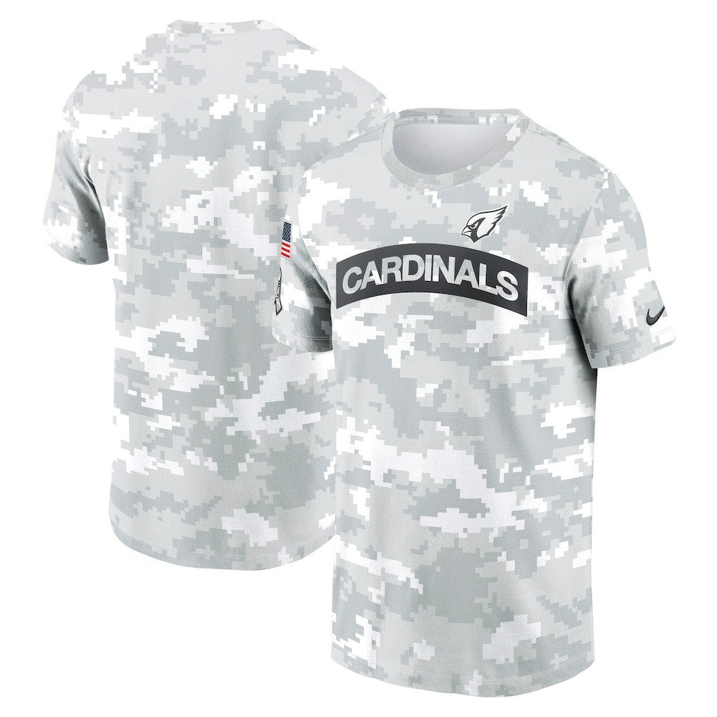 Arizona Cardinals 2024 Salute To Service Performance T-Shirt - Arctic Camo - Nike