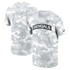 Cincinnati Bengals 2024 Salute To Service Big & Tall Performance T-Shirt - White - Nike