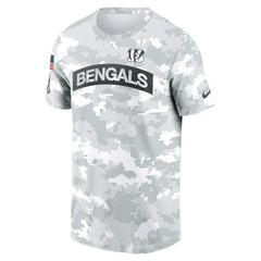 Cincinnati Bengals 2024 Salute To Service Big & Tall Performance T-Shirt - White - Nike