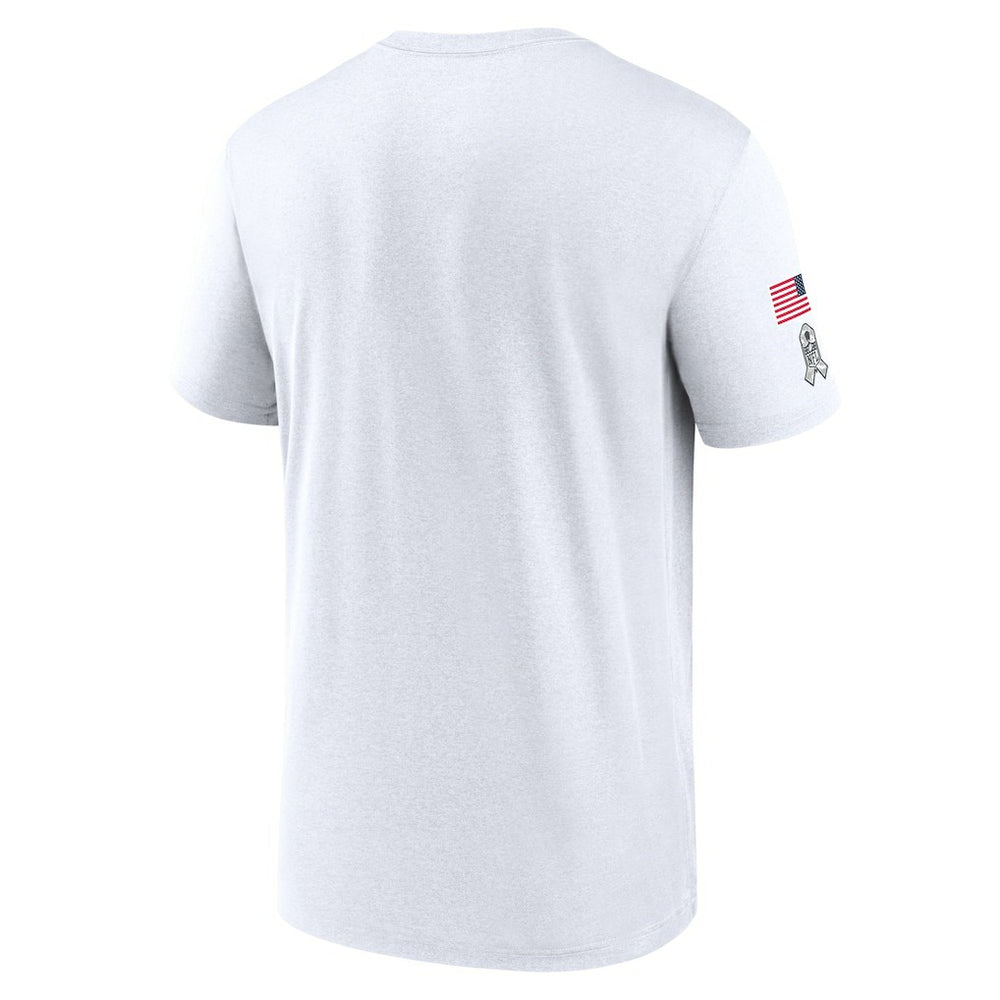New Orleans Saints 2024 Salute To Service Legend Performance T-Shirt - White - Nike