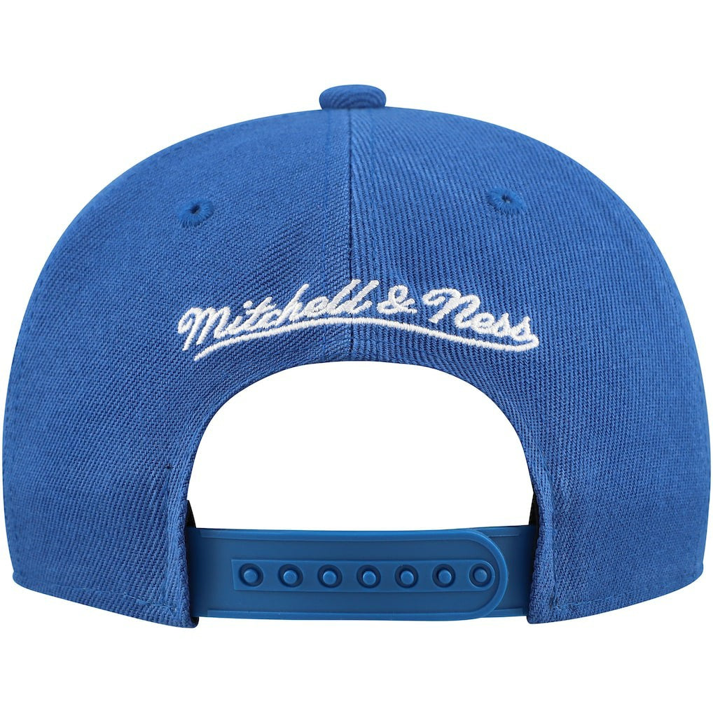 Detroit Lions Youth Gridiron Classics Ground Snapback Hat - Blue - Mitchell & Ness