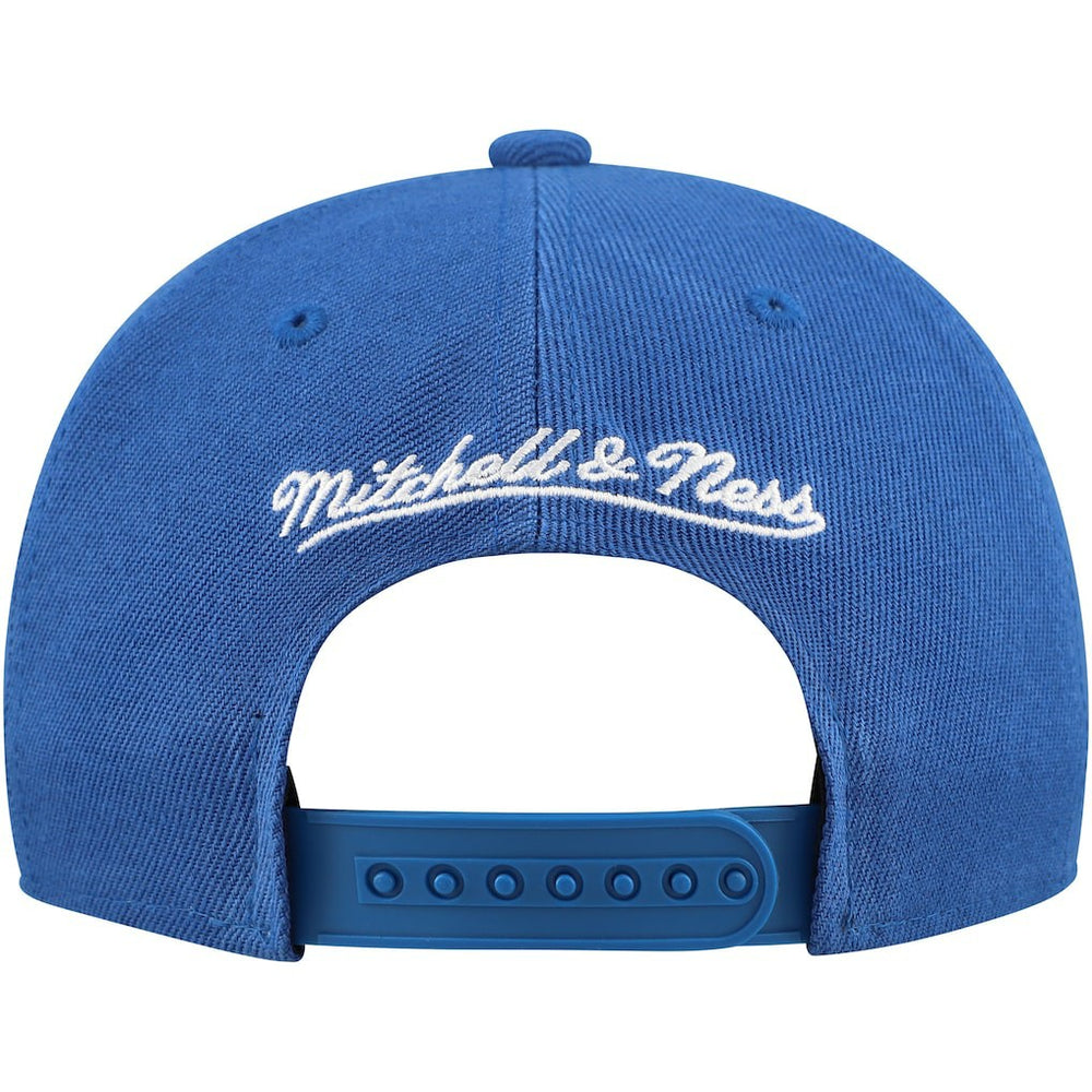 Detroit Lions Youth Gridiron Classics Ground Snapback Hat - Blue - Mitchell & Ness