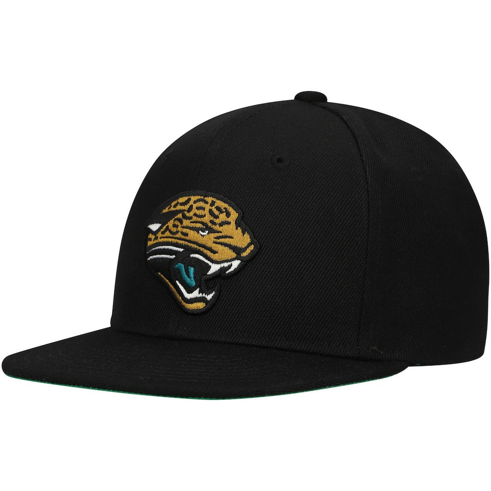 Jacksonville Jaguars Youth Gridiron Classics Ground Snapback Hat - Black - Mitchell & Ness