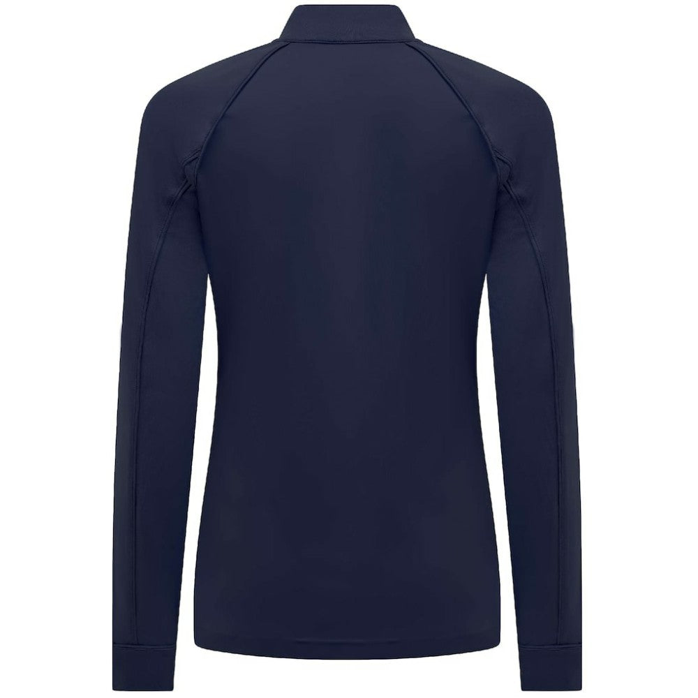 USWNT Levelwear Women's Kinetic Insignia Quarter-Zip Pullover Navy