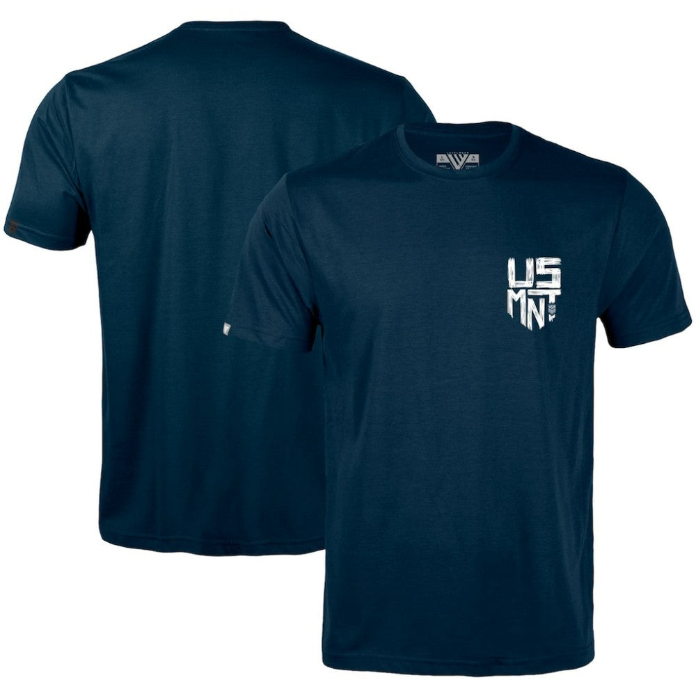 USMNT Levelwear Youth Little Richmond Scribble T-Shirt Navy