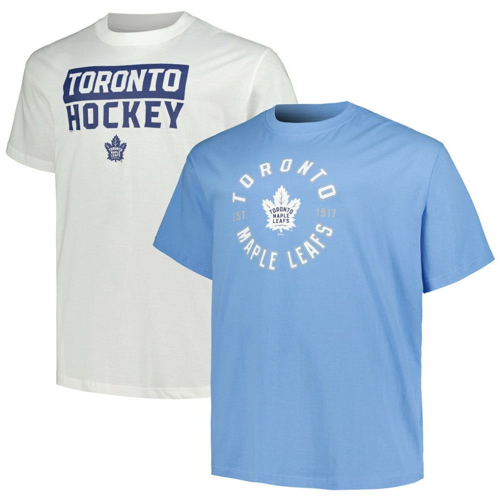 Toronto Maple Leafs Fanatics Big & Tall 2-Pack T-Shirt Set | Fanatics Lifestyle