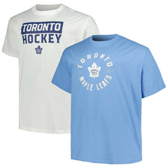 Toronto Maple Leafs Fanatics Big & Tall 2-Pack T-Shirt Set | Fanatics Lifestyle