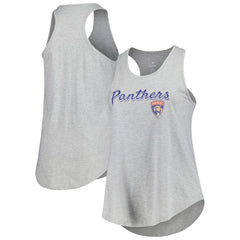 Florida Panthers Fanatics Women's Plus Size Racerback Tank Top - Heather Gray | Fanatics Clearance