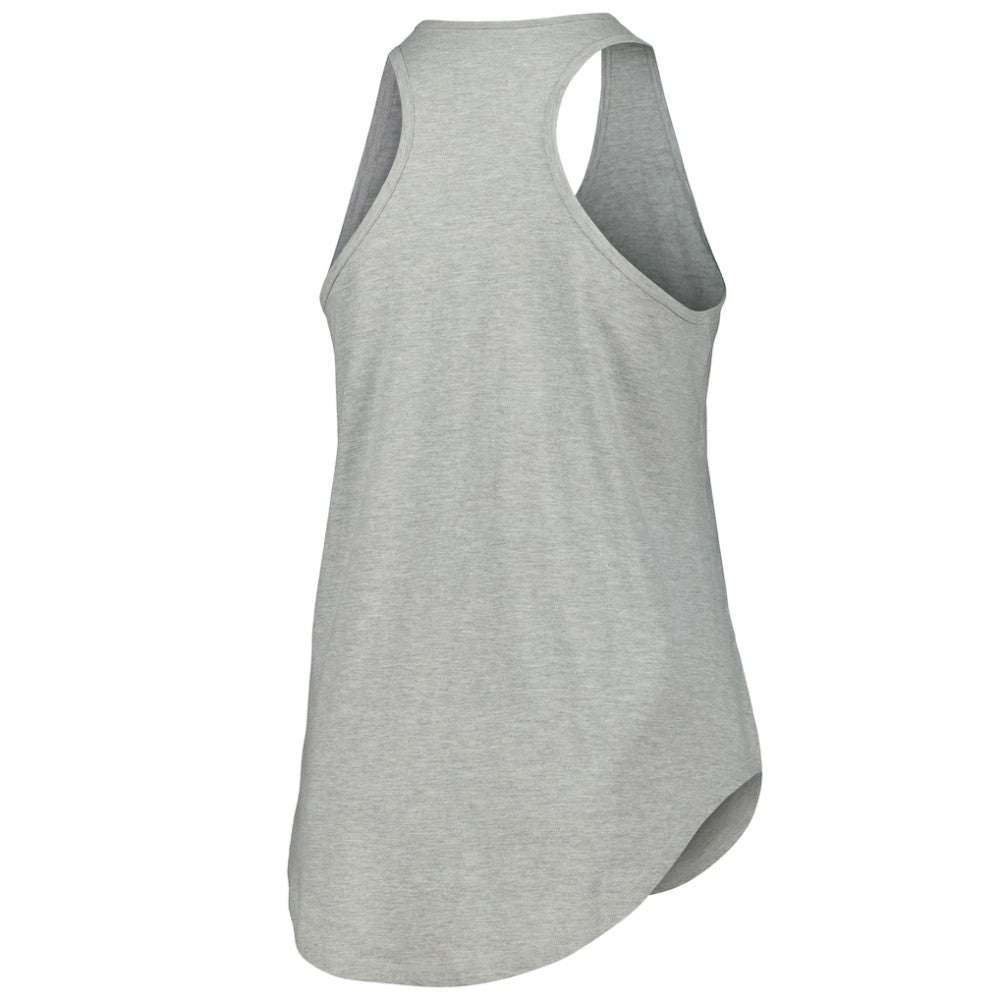 Tampa Bay Lightning Fanatics Women's Plus Size Racerback Tank Top - Heather Gray | Fanatics Lifestyle