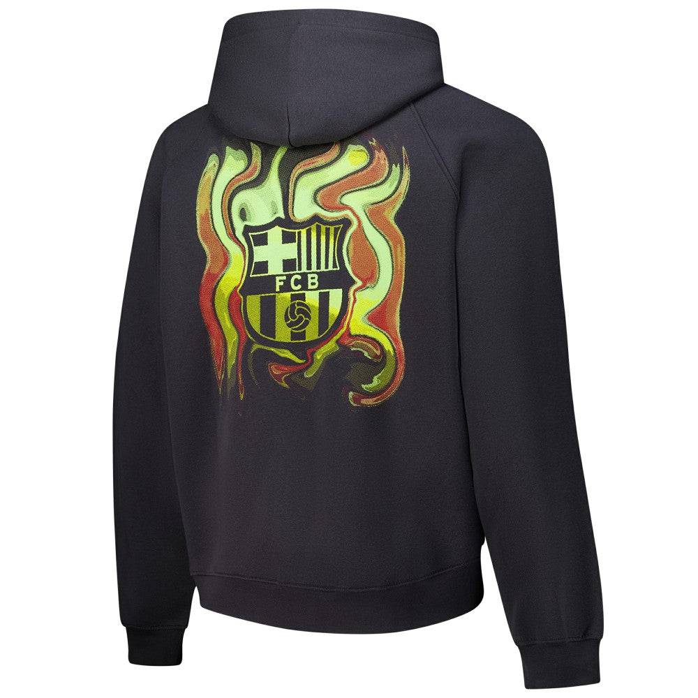 Barcelona Dream Oversized Hoodie Charcoal
