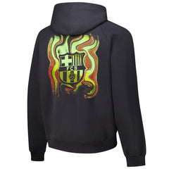 Barcelona Dream Oversized Hoodie Charcoal