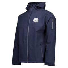 Manchester City Three-Layer Full-Zip Hoodie Jacket Navy