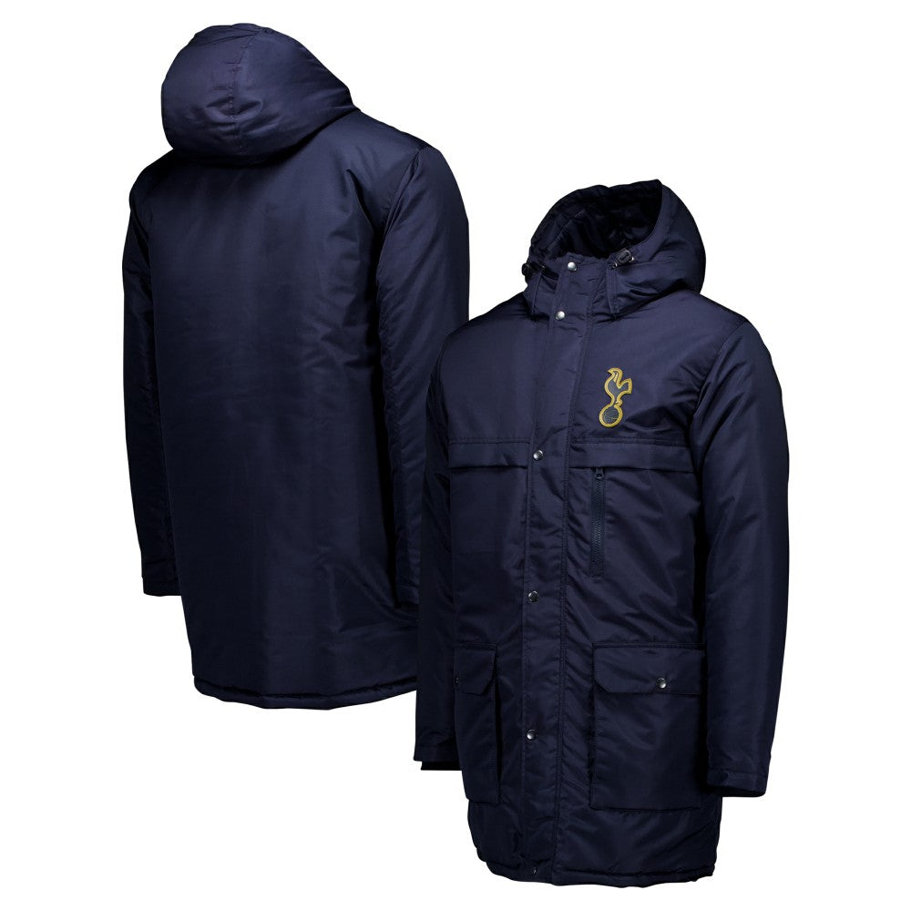 Tottenham Hotspur Winter Field Park Full-Zip Hoodie Jacket Navy