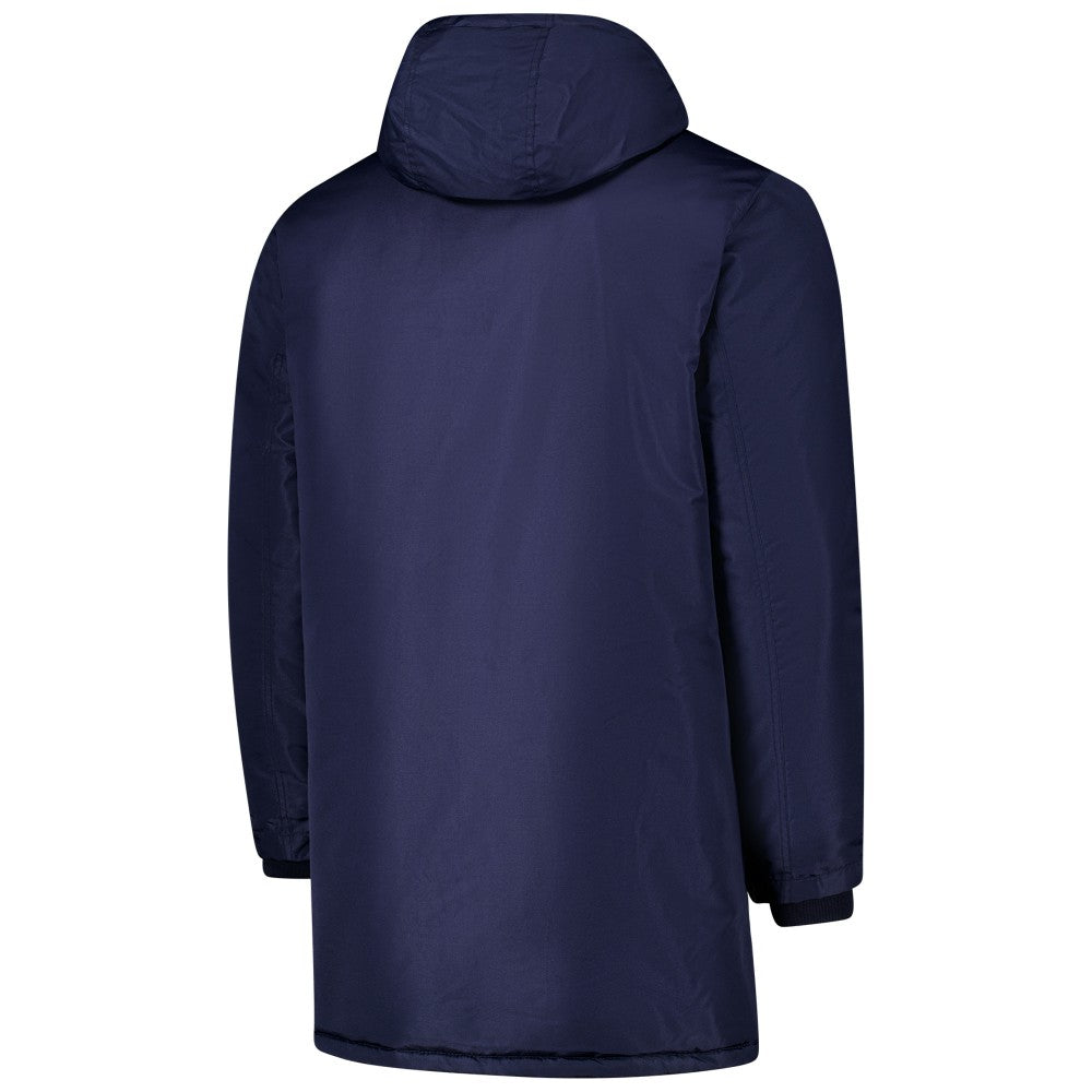 Barcelona Winter Field Park Full-Zip Hoodie Jacket Navy