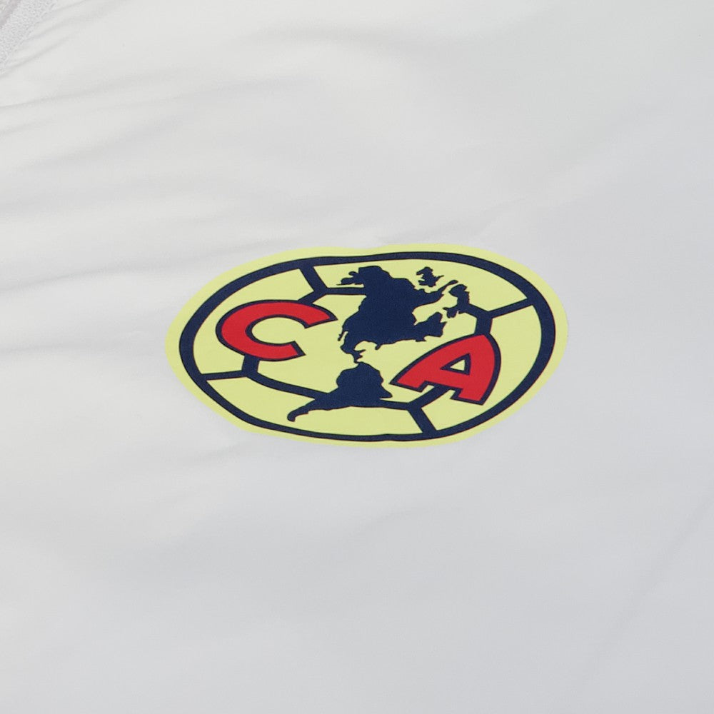 Club America Home Match Hoodie Full-Zip Windbreaker Jacket White