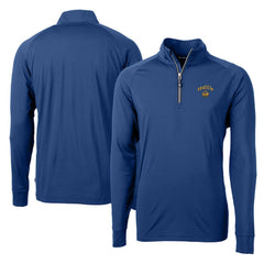 Seattle Mariners Cutter & Buck City Connect Adapt Eco Knit Stretch Recycled Quarter-Zip Pullover Top Outlet