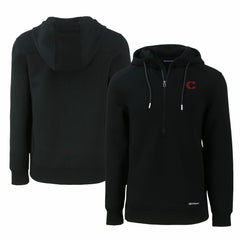 Cincinnati Reds Cutter & Buck City Connect Roam Eco Recycled Half-Zip Pullover Hoodie Sale