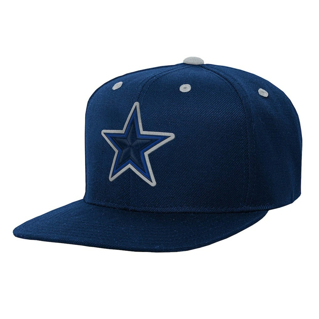 Dallas Cowboys Youth Team Color Pop Snapback Hat - Navy - NFL