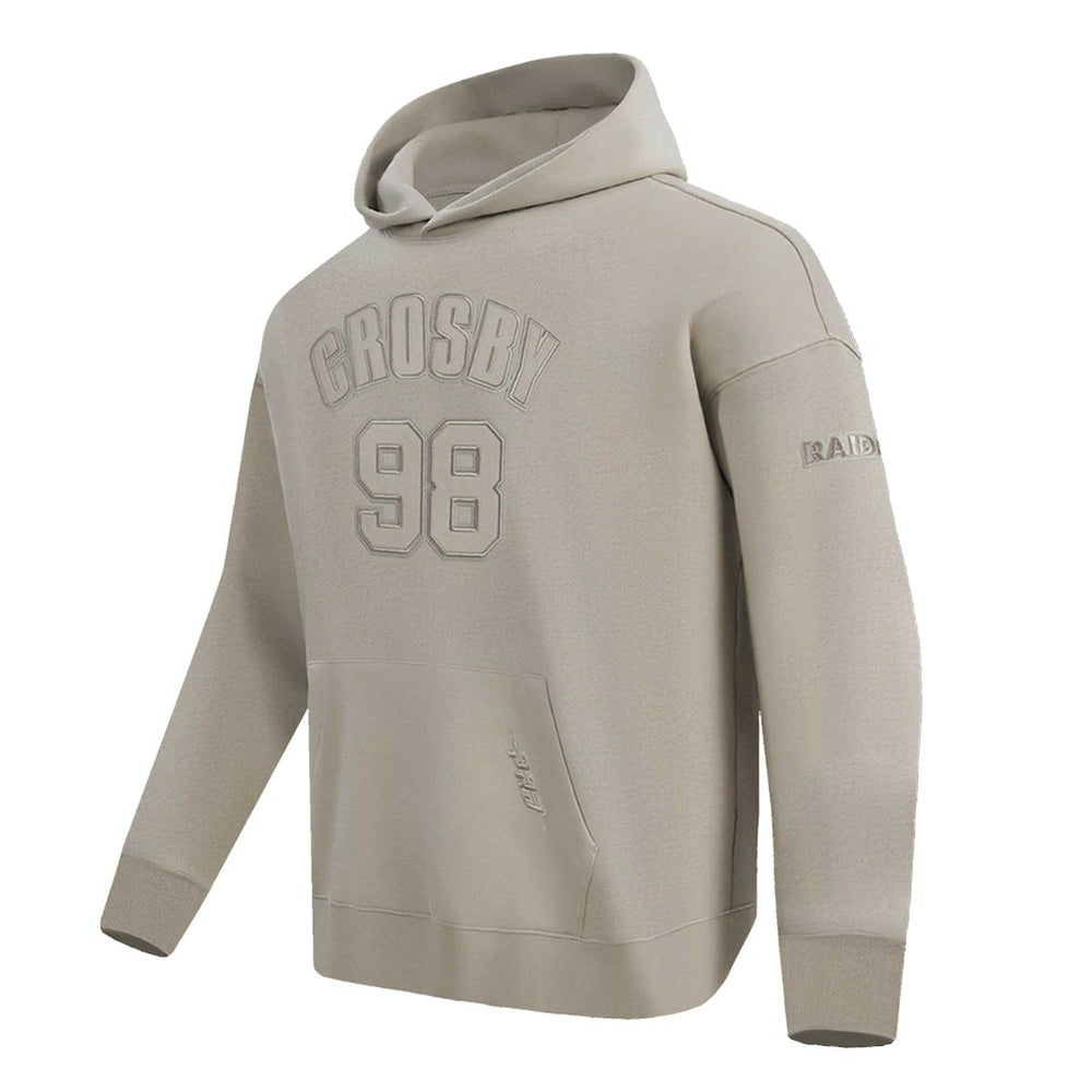 Maxx Crosby Las Vegas Raiders Pro Standard Player Name & Number Pullover Hoodie - Tan - NFL