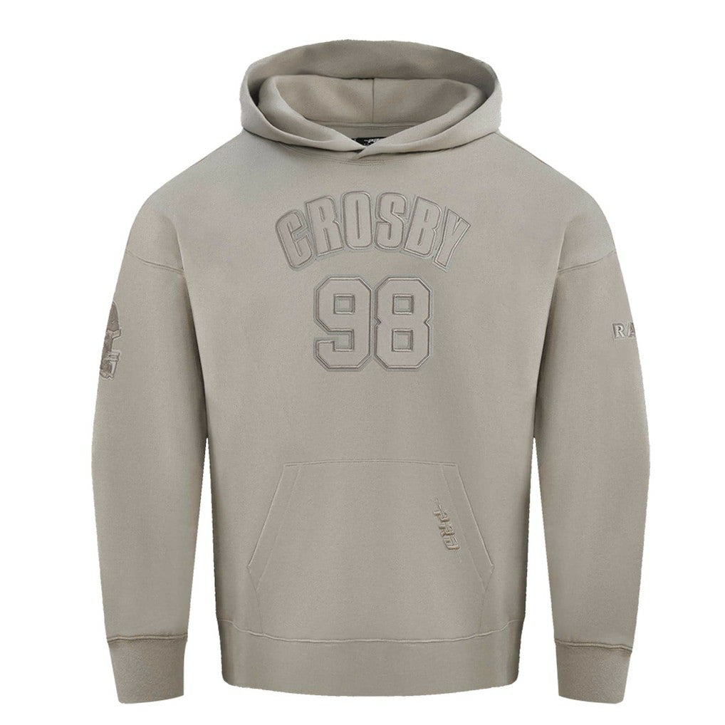 Maxx Crosby Las Vegas Raiders Pro Standard Player Name & Number Pullover Hoodie - Tan - NFL