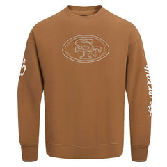 Christian McCaffrey San Francisco 49ers Pro Standard Pullover Crewneck Sweatshirt - Brown - NFL