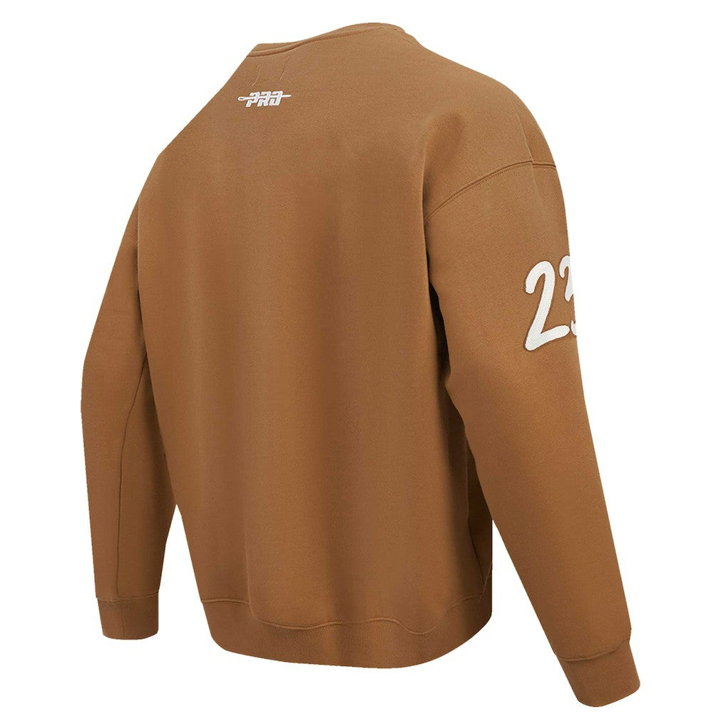 Christian McCaffrey San Francisco 49ers Pro Standard Pullover Crewneck Sweatshirt - Brown - NFL