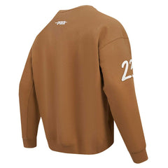 Christian McCaffrey San Francisco 49ers Pro Standard Pullover Crewneck Sweatshirt - Brown - NFL