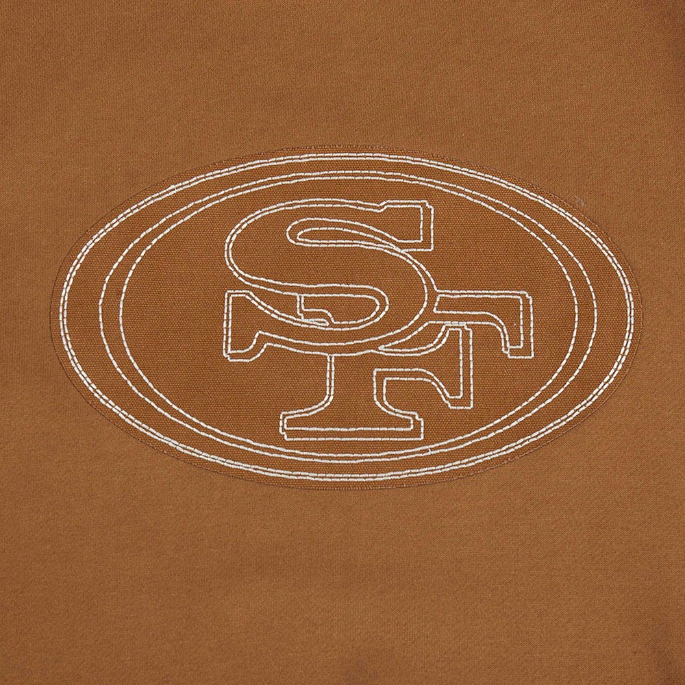 Christian McCaffrey San Francisco 49ers Pro Standard Pullover Crewneck Sweatshirt - Brown - NFL