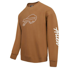 Josh Allen Buffalo Bills Pro Standard Pullover Crewneck Sweatshirt - Brown - NFL