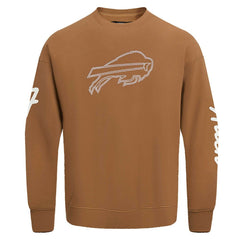 Josh Allen Buffalo Bills Pro Standard Pullover Crewneck Sweatshirt - Brown - NFL