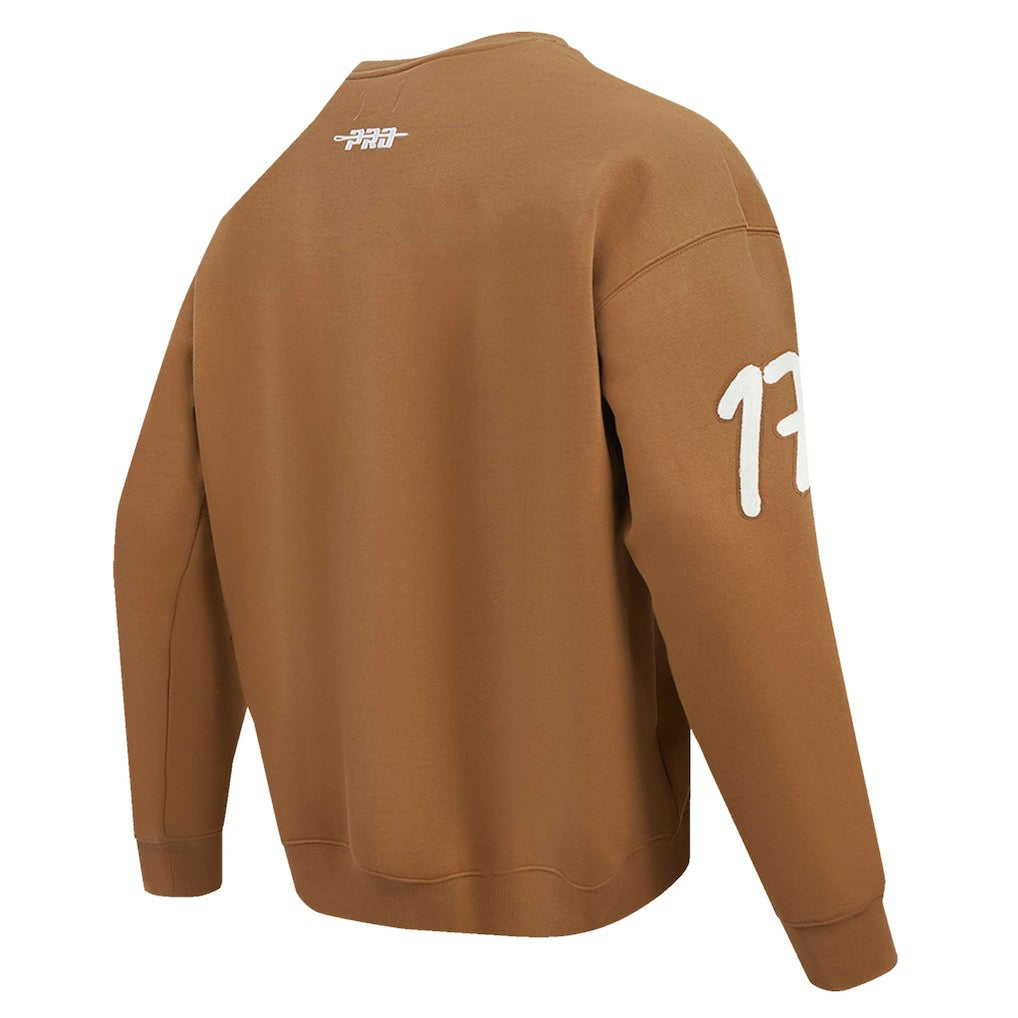 Josh Allen Buffalo Bills Pro Standard Pullover Crewneck Sweatshirt - Brown - NFL