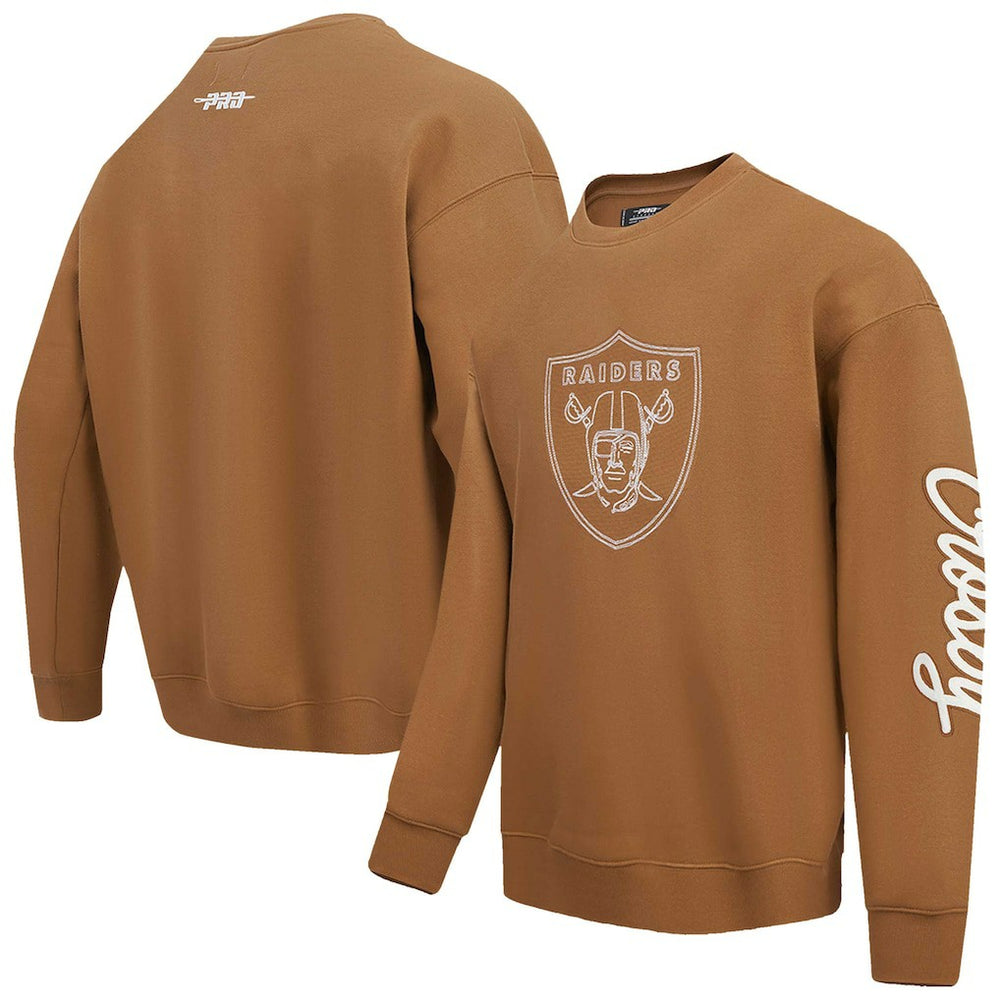 Maxx Crosby Las Vegas Raiders Pro Standard Pullover Crewneck Sweatshirt - Brown - NFL