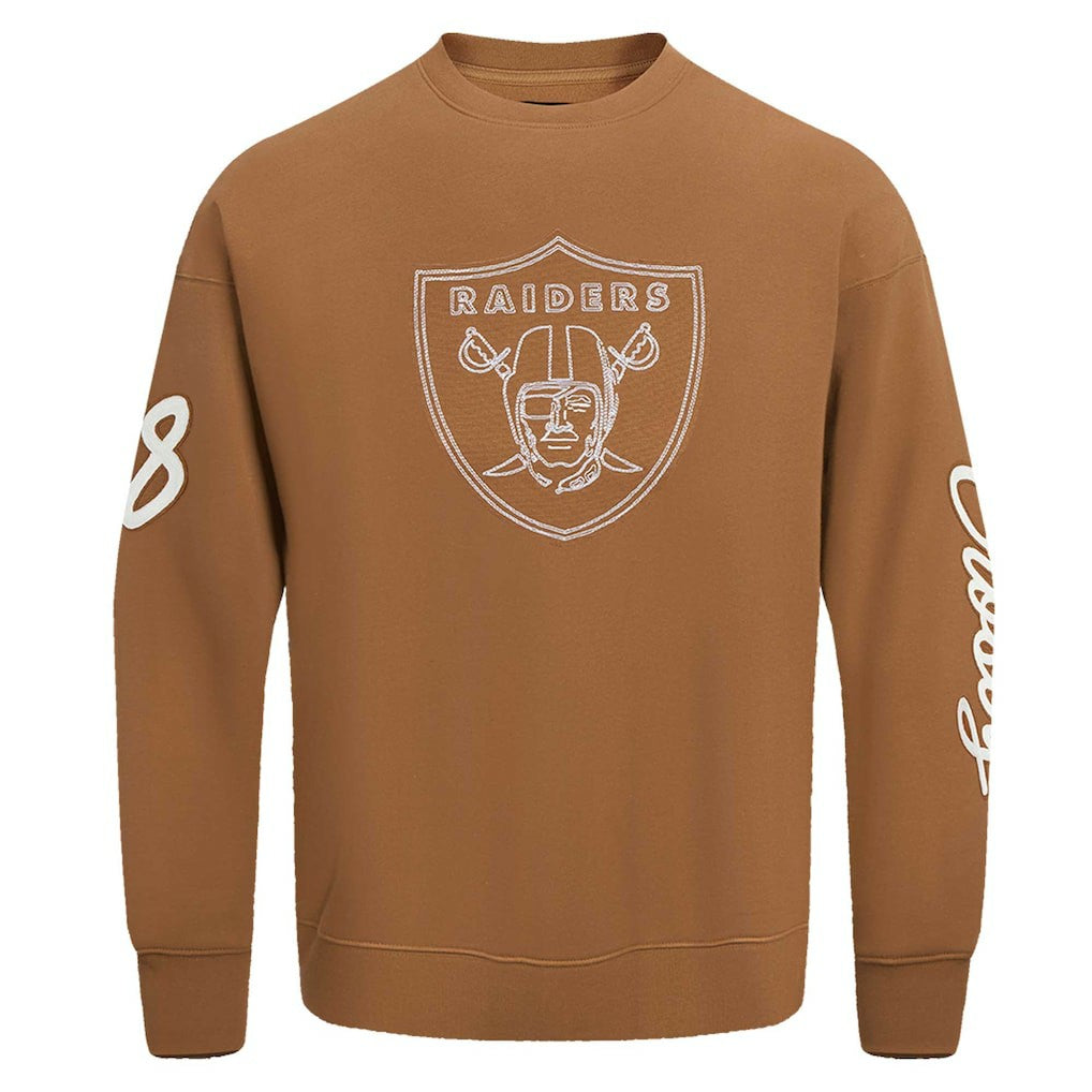 Maxx Crosby Las Vegas Raiders Pro Standard Pullover Crewneck Sweatshirt - Brown - NFL
