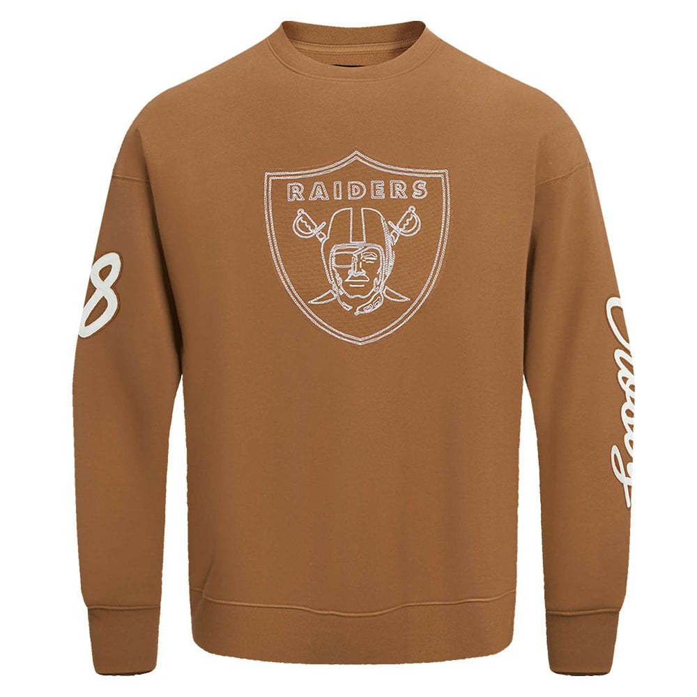 Maxx Crosby Las Vegas Raiders Pro Standard Pullover Crewneck Sweatshirt - Brown - NFL