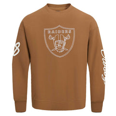 Maxx Crosby Las Vegas Raiders Pro Standard Pullover Crewneck Sweatshirt - Brown - NFL