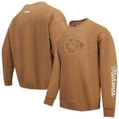 Patrick Mahomes Kansas City Chiefs Pro Standard Pullover Crewneck Sweatshirt - Brown - NFL