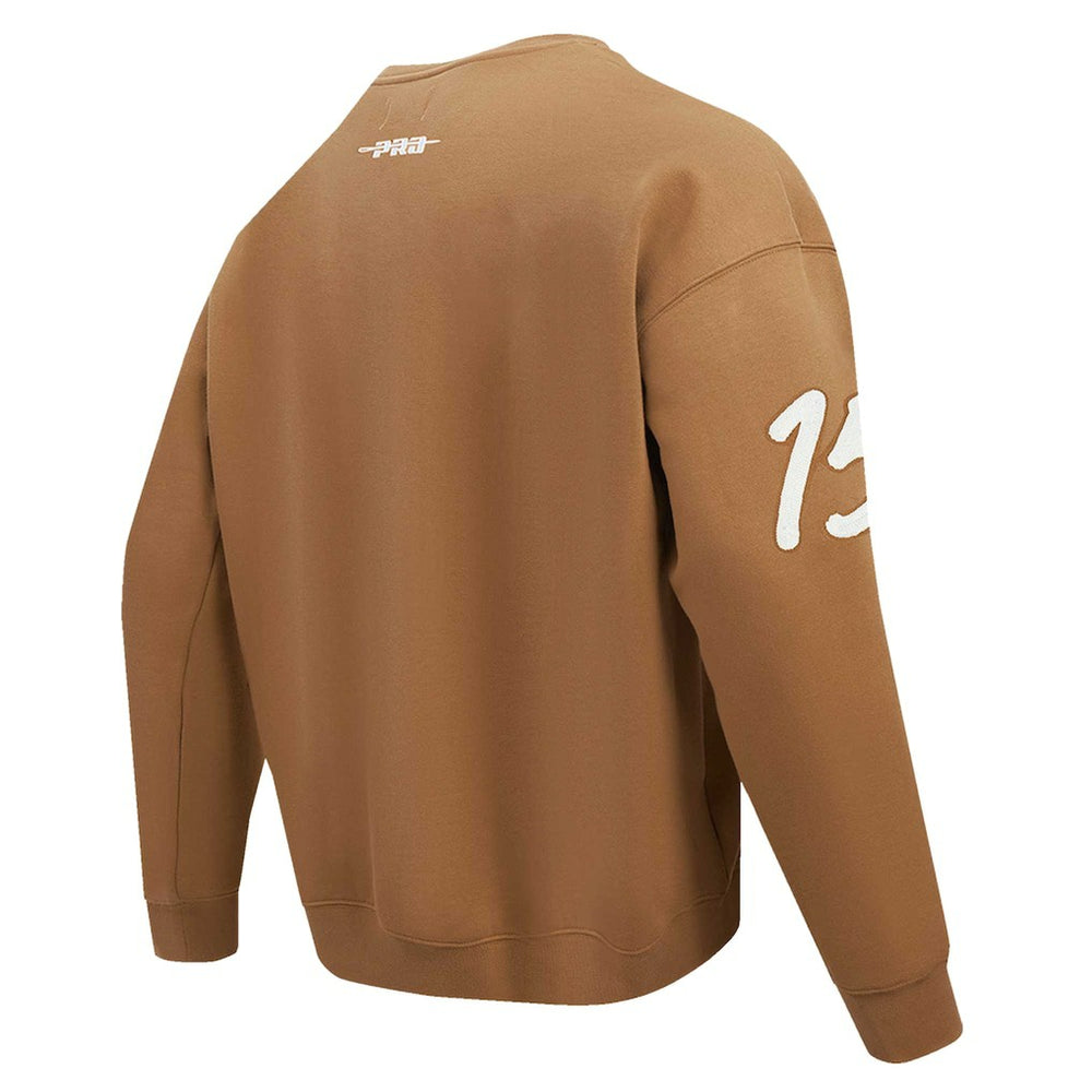 Patrick Mahomes Kansas City Chiefs Pro Standard Pullover Crewneck Sweatshirt - Brown - NFL