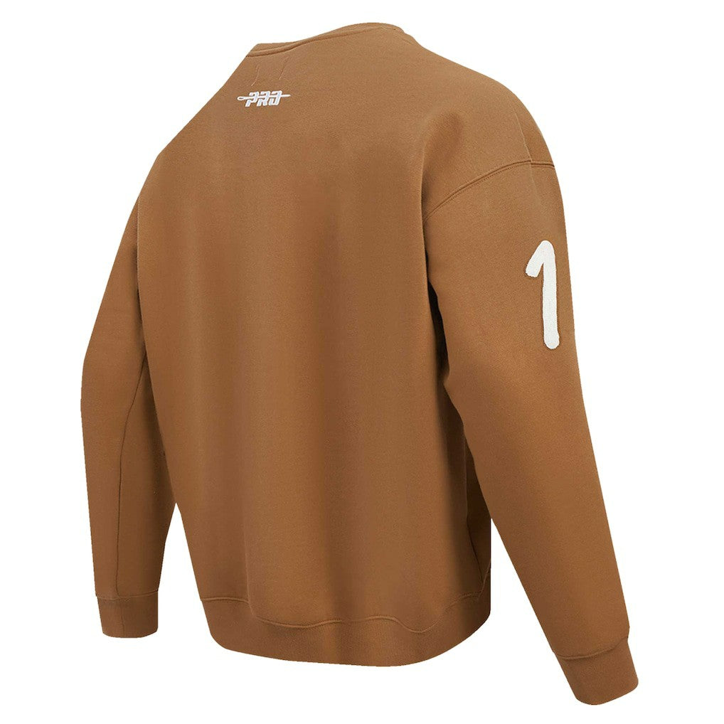 Jalen Hurts Philadelphia Eagles Pro Standard Pullover Crewneck Sweatshirt - Brown - NFL