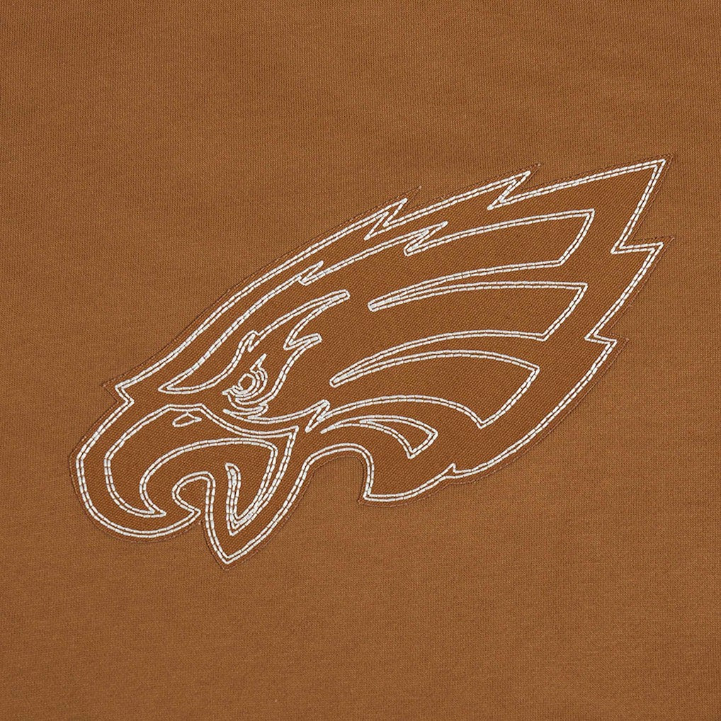 Jalen Hurts Philadelphia Eagles Pro Standard Pullover Crewneck Sweatshirt - Brown - NFL