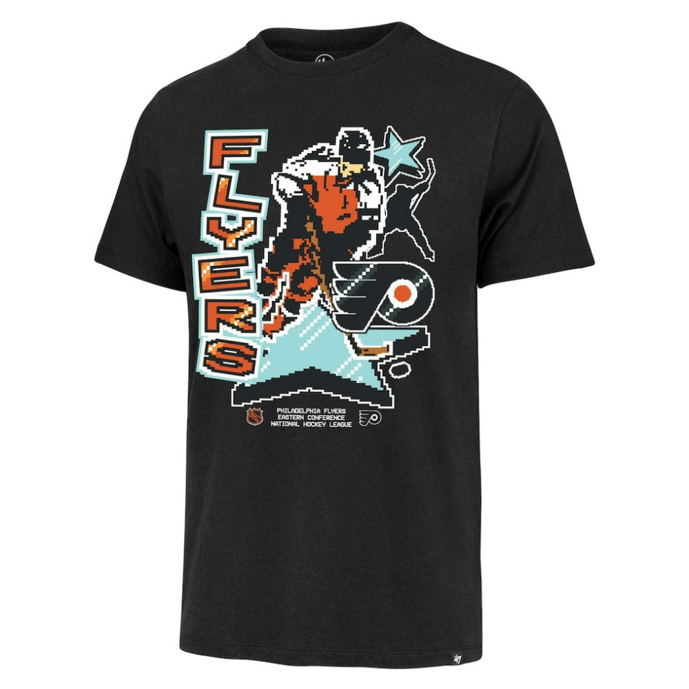 Philadelphia Flyers '47 Lamp Lighter Franklin T-Shirt - Black | 47 brand sale