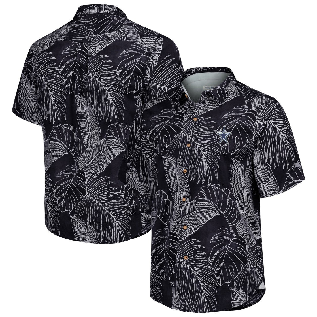 Dallas Cowboys Sport Vine Line Button-Down Shirt - Navy - Tommy Bahama