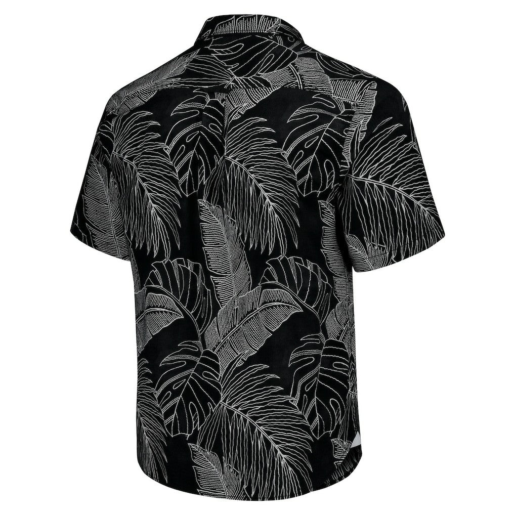 Minnesota Vikings Sport Vine Line Button-Down Shirt - Black - Tommy Bahama
