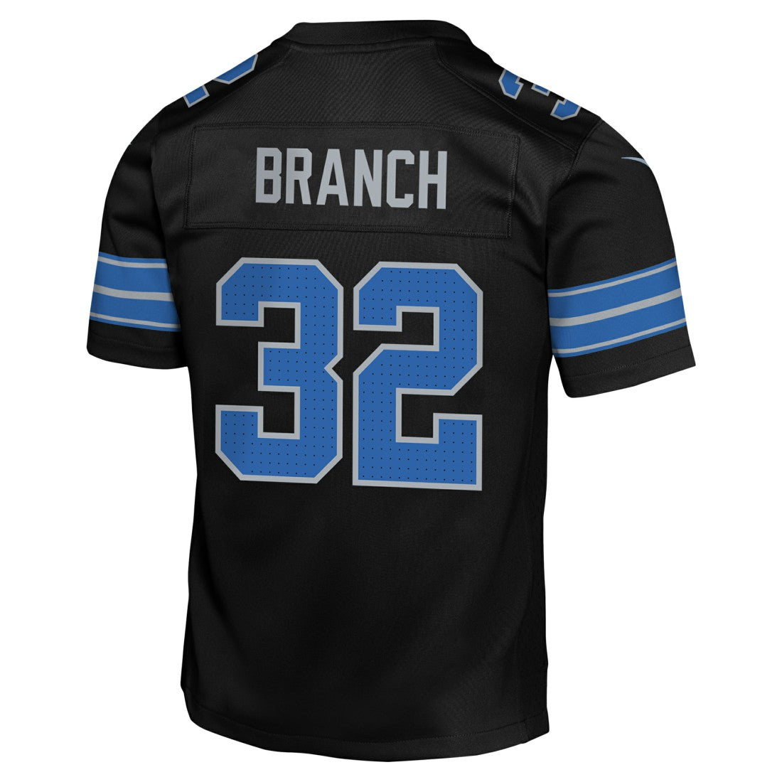 Brian Branch Detroit Lions Youth Game Jersey - Black - Nike