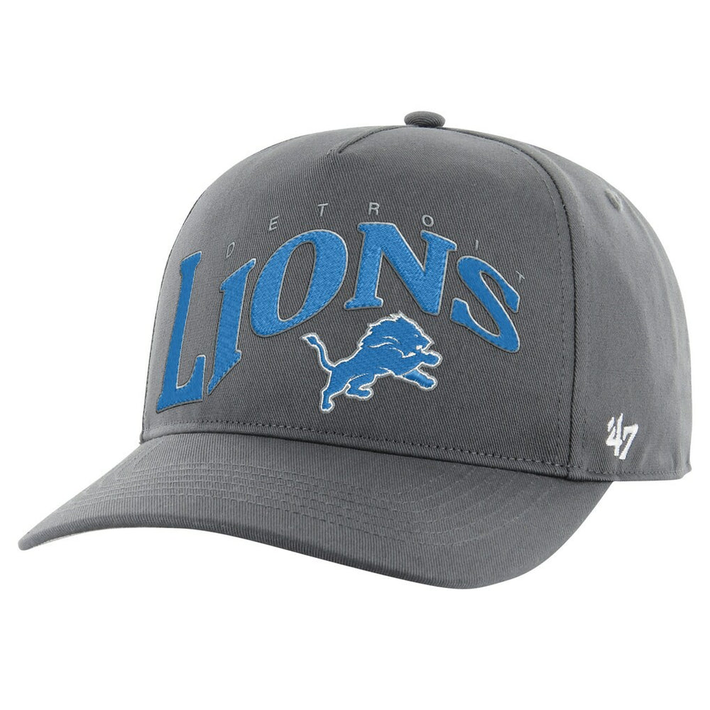 Detroit Lions '47 Wave Hitch Adjustable Hat - Charcoal - 47 brand