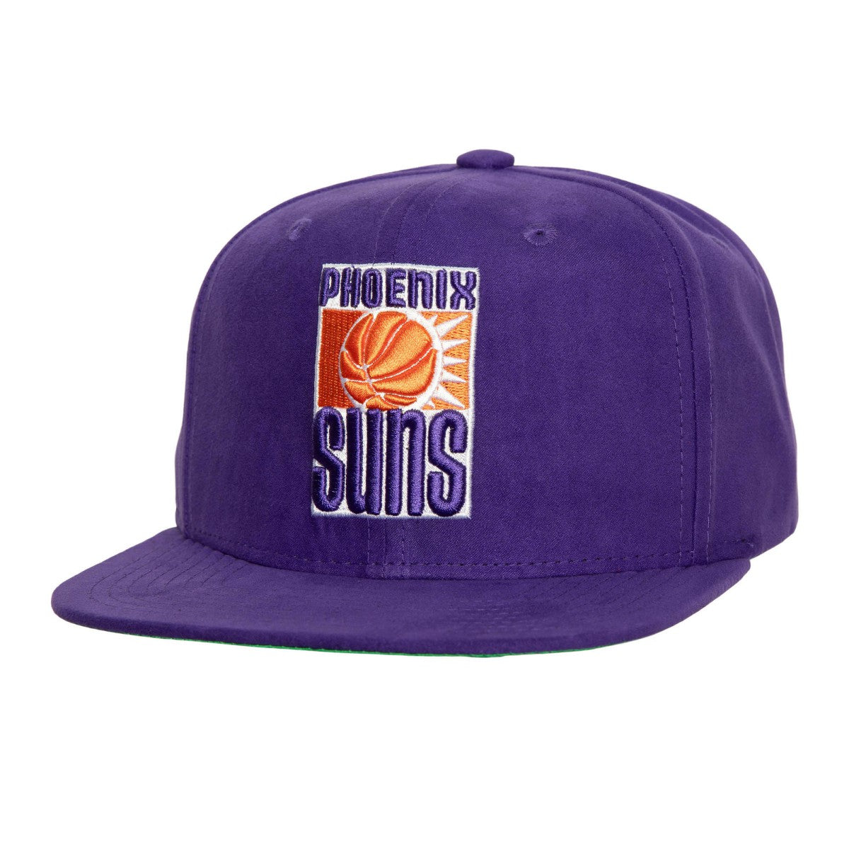 Mitchell & Ness Phoenix Suns Sweet Suede Snapback Hat Purple